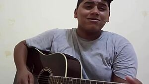 Chubby Guy Makes You Cum While Singing