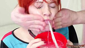 Italian teen gets dominated and fisted in hardcore European porn
