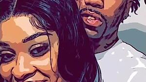 sneaking around in the bathroom quietly