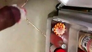 Mixing Cake and Penis for Delicious Oral Sex with Boyfriend