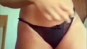 Isablla, the big booty latina, shows her ebony ass in part 3.