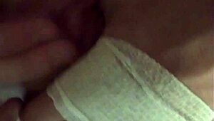 John and ali lick and finger brunette babe's pussy to orgasm.