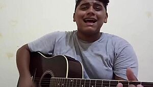 Chubby Guy Makes You Cum While Singing