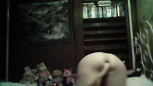 She dives deep into anal masturbation with a dildo, reaching intense orgasms