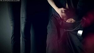 masturbating with imaginary friend watching cumshot session