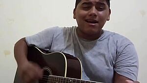 Chubby Guy Makes You Cum While Singing