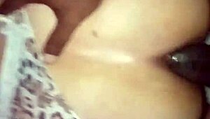 Kingblack stretches tight Brazilian asshole deeply