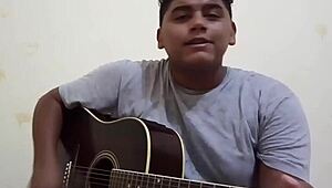 Chubby Guy Makes You Cum While Singing