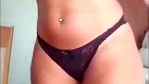 Isablla, the big booty latina, shows her ebony ass in part 3.