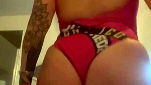 Sexy Dancing Blonde In Intimate Setting