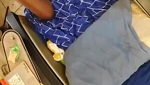 another creampie might have knocked up this pregnant ebony milf