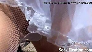 we film our foot fetish play