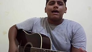 Chubby Guy Makes You Cum While Singing