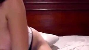 this hottie is finger banging herself with big tits 😏