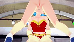 Bulma's MILF Costume in Dragon Ball Z Fantasy