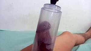 I suck the dick with the pump