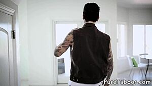 facialized taboo teen gets plowed in a wild foursome