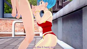 Bulma's MILF Costume in Dragon Ball Z Fantasy