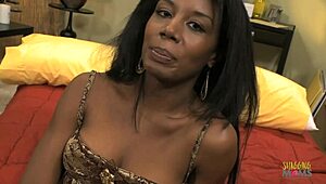 Black Monica Foster Craves Intense Facial Cumshot