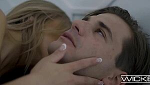 hey, check this wild threesome with a hot blonde and brunette getting slammed! 😜