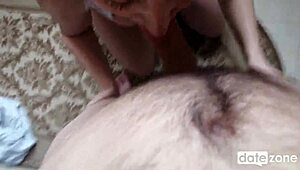 Next Door Housewife Fucked Hard and Facialized in Kitchen