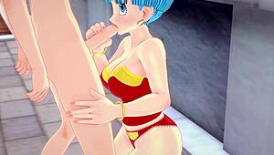 Bulma's MILF Costume in Dragon Ball Z Fantasy