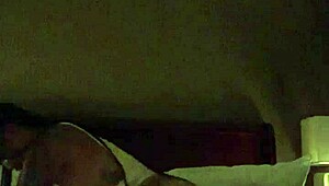 Bday sex with a hot baddie in lingerie riding hard. Her slutty ass takes it missionary!