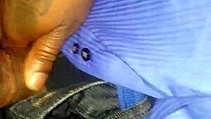 First Fuck After Hysterectomy with Shaved Ebony and Monster Black Cock