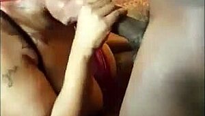 She moans as he fucks her hard in the hotel room