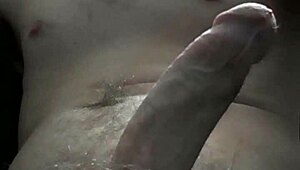 I'm stroking my cock solo in this homemade video, feeling the hairy shaft and cute build-up to a cumshot