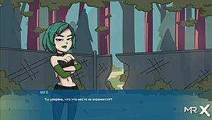 Camppinewood Adventure: Intimate Scene with Redhead Character in Episode 14