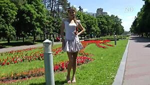 a polite exchange of pleasantries in a casual setting