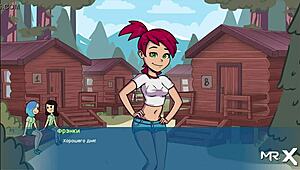 Camppinewood Adventure: Intimate Scene with Redhead Character in Episode 14