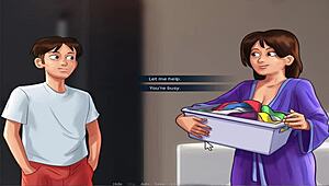 why don't you squeeze those big tits in this anime hentai game?