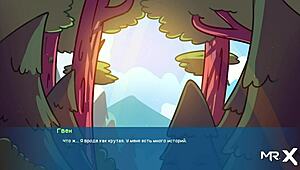 Camppinewood Adventure: Intimate Scene with Redhead Character in Episode 14