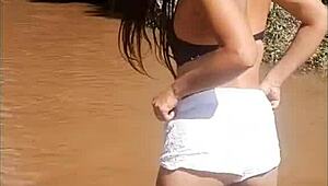 overwhelmed by passion while fucking my sister-in-law outdoors