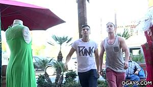 Is my new brother Lucas Knight fucking Andy Banks' ass?