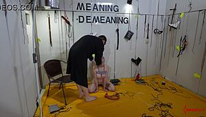 Babe Feels Intense Humiliation in Rough Anal Domination