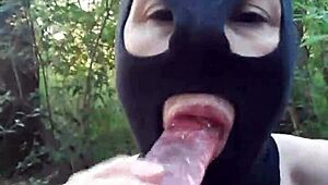 Female slave masturbates in forest August 9