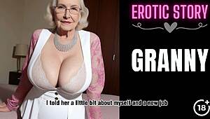 Primeira História Quente da Vovó com GILF Gostosa se Desdobra na Parte 1