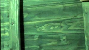 slave hottie punished in latex garage