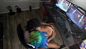 Kxng Unkasa Plays Game with Wet Ass Pussy POV