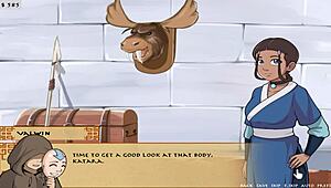 Slav Gets Sloppy Blowjob in Anime Hentai Cartoon