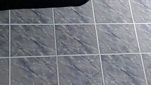 I quickly fucked the milf in the bathroom.