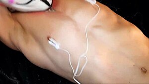 nika's electric game shocks her slave hard