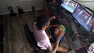 Kxng Unkasa Plays Game with Wet Ass Pussy POV