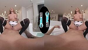 wetvr's busty davina davis rocks my world