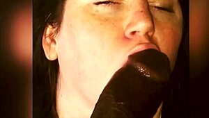 My wife's deepthroat skills are on full display in this video