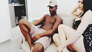 Girlfriends Suck My Cock in Hardcore Blowjob Session