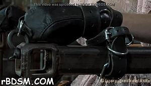 Girl in Metallic Helmet Endures Hardcore Pussy Drilling!